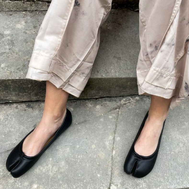 ballerines bout fendu