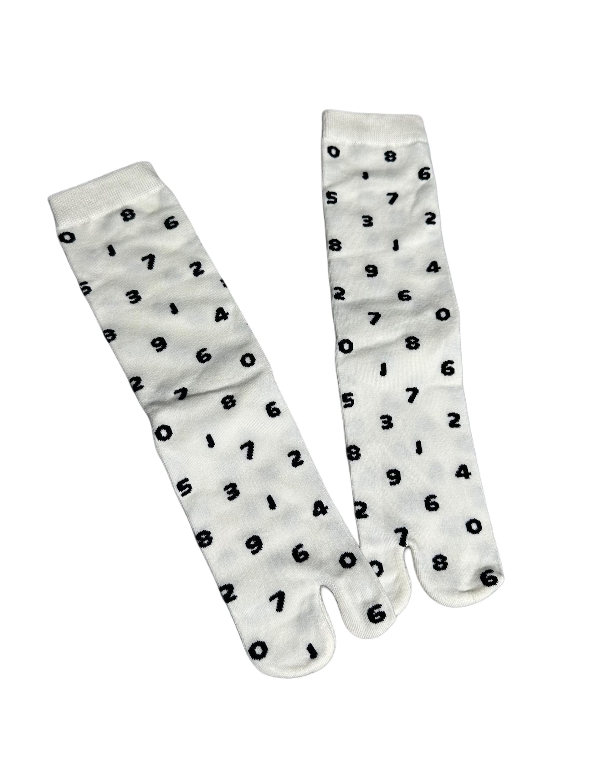 Chaussettes Tabi numérotées